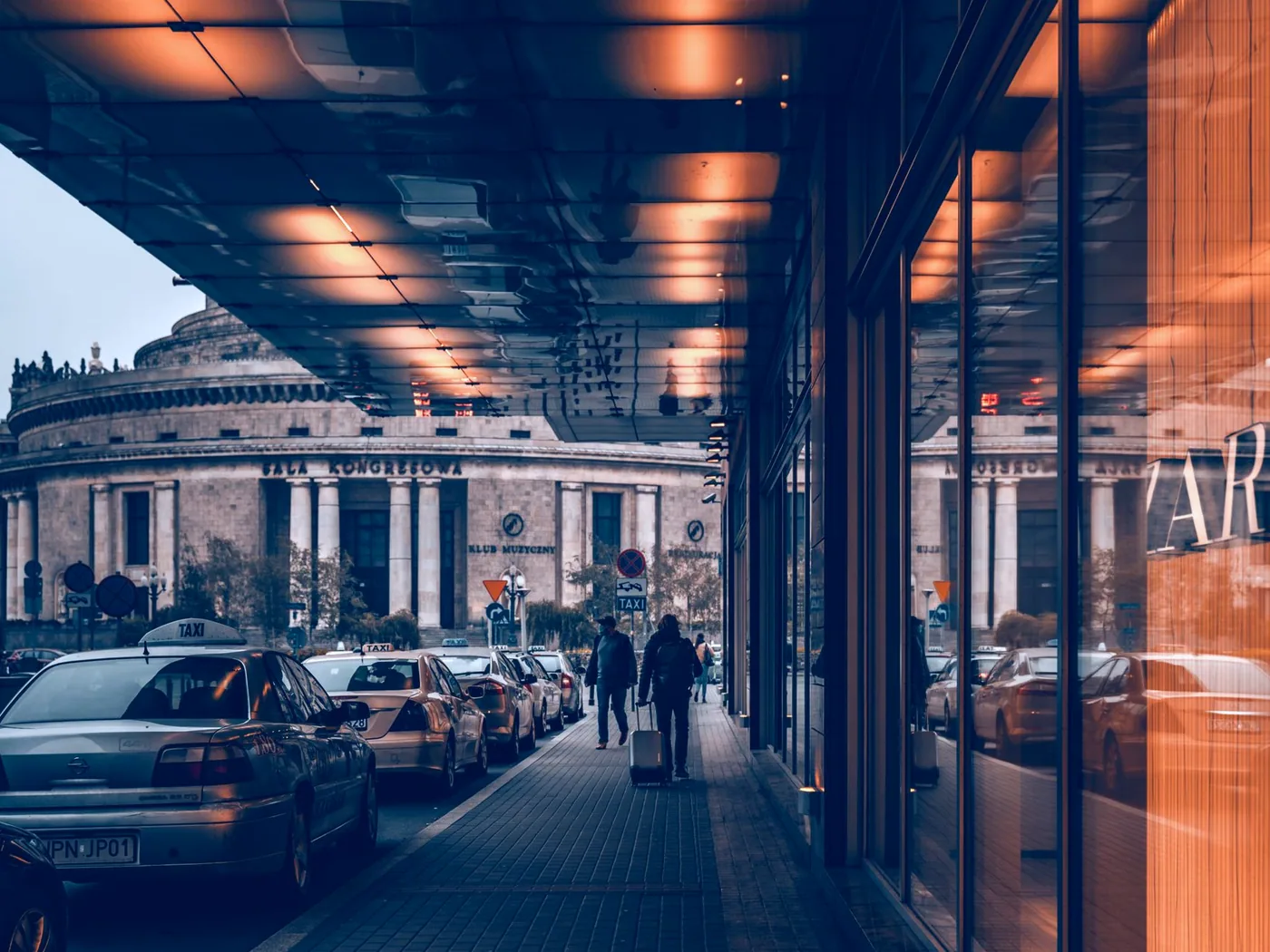 Southern Quay’s frontage on High Street, Echuca, lit above the old wharf reserve